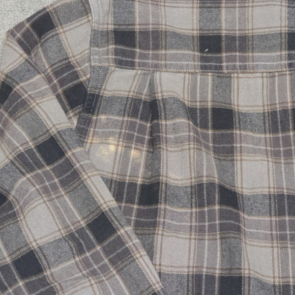 Weatherproof Vintage Men's Plaid Shirt - Black and Gray Size XL - Picture 4 of 4